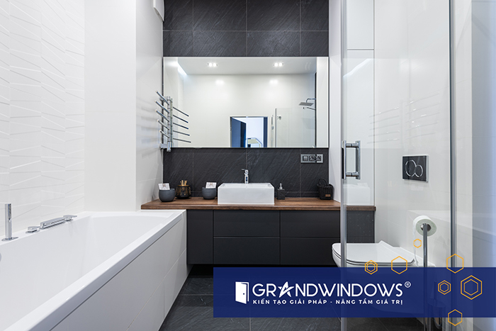 Grand Windows cung cấp các mẫu cửa lùa nhôm kính phòng tắm đẹp