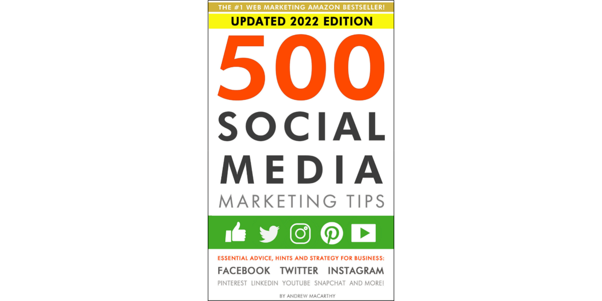 500 Social Media Marketing Tips Books