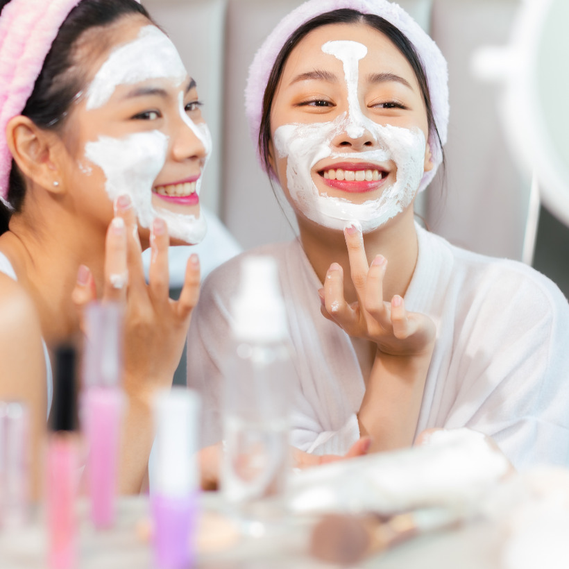 Đắp mặt nạ cho vùng chữ T 