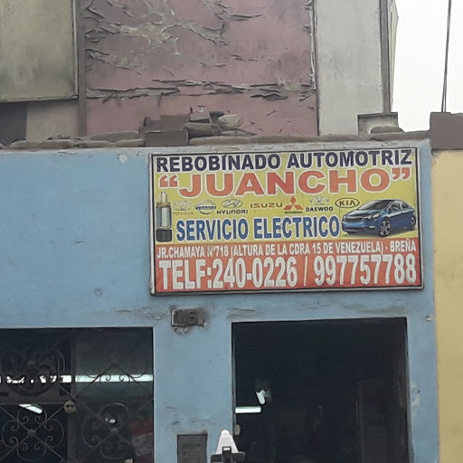 Rebobinado Automotriz Juancho
