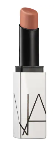 nars soft matte tinted lip balm in various shades on white background