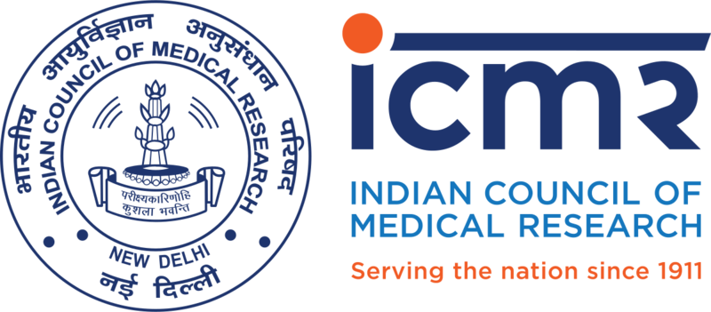 Logo Indické rady pro lékařský výzkum