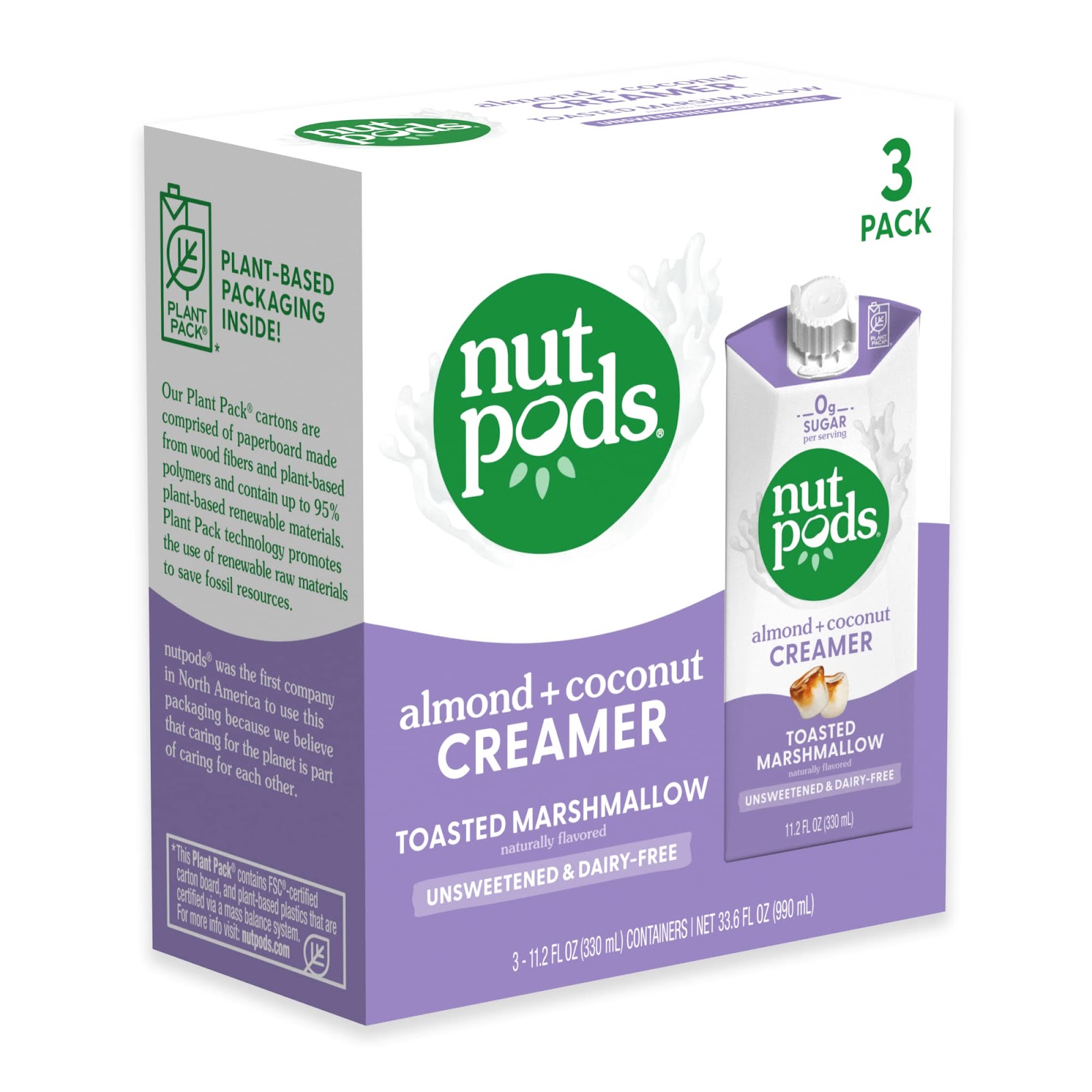 nutpods Toasted Marshmallow Coffee Creamer