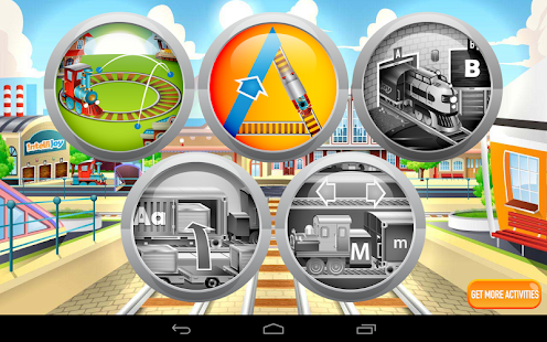 Download Kids ABC Trains Game Lite apk