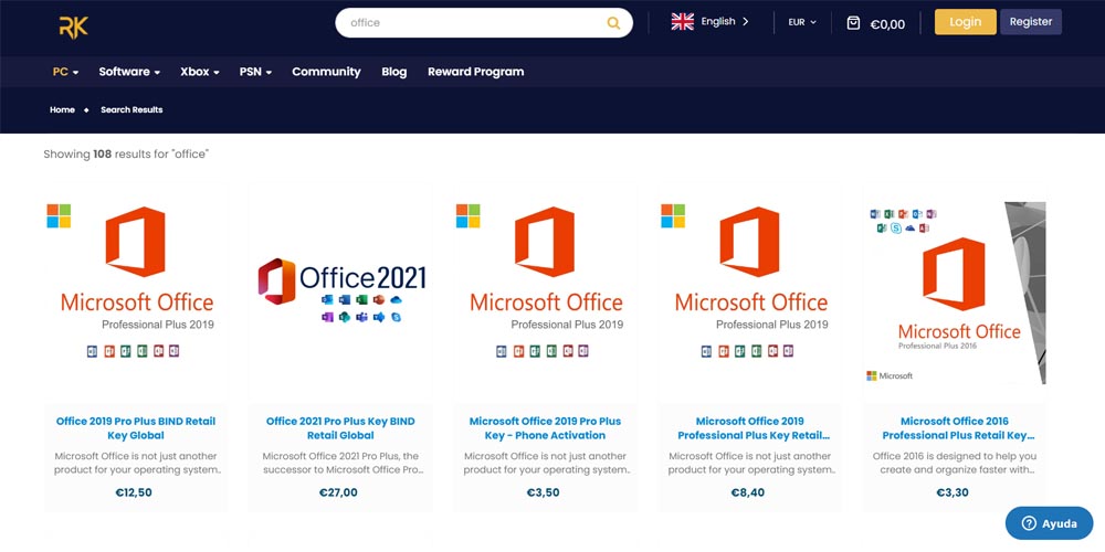 Microsoft Office alternatives at RoyalcdKeys