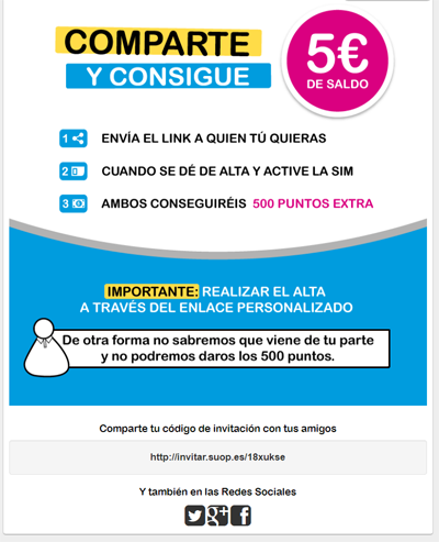 Link invitaciones