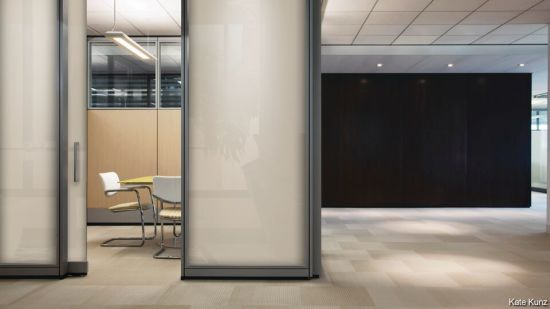 Smart glass can turn frosted to increase your privacy.
