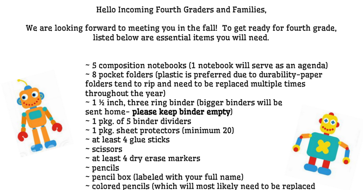 Gearing up for Grade Four Supply List 2020-2021 (3).pdf