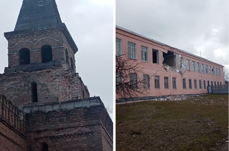 Українські пам'ятки архітектури, які зруйнували росіяни