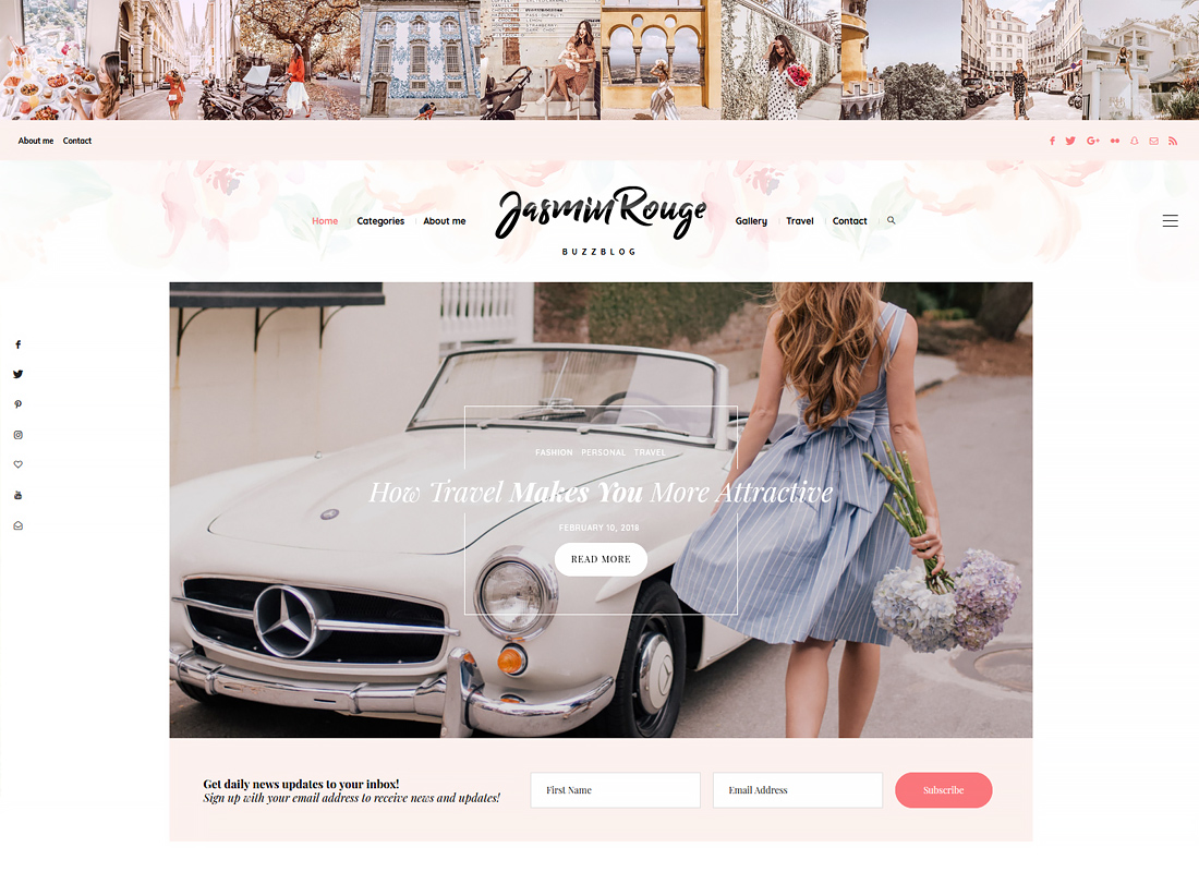 BuzzBlog - Tema Blog WordPress Serbaguna Besar