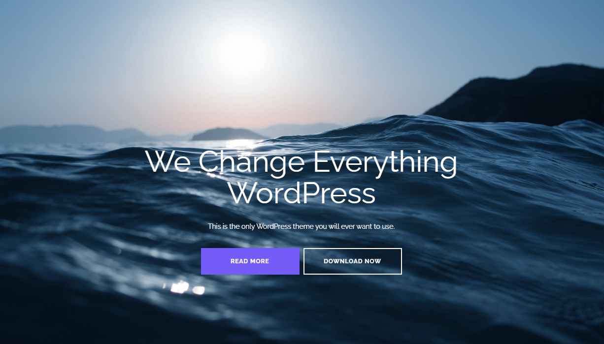 best free WordPress theme