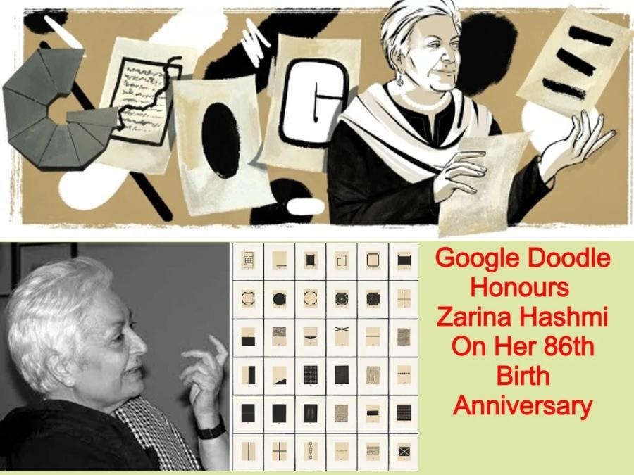 Exploring Zarina Hashmi's Art: Google Doodle Celebrates Her 86th Birthday 1
