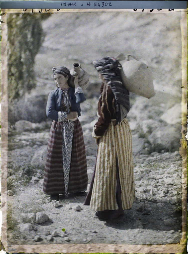 Young Kurdish women in Mar Yakoub, Iraq