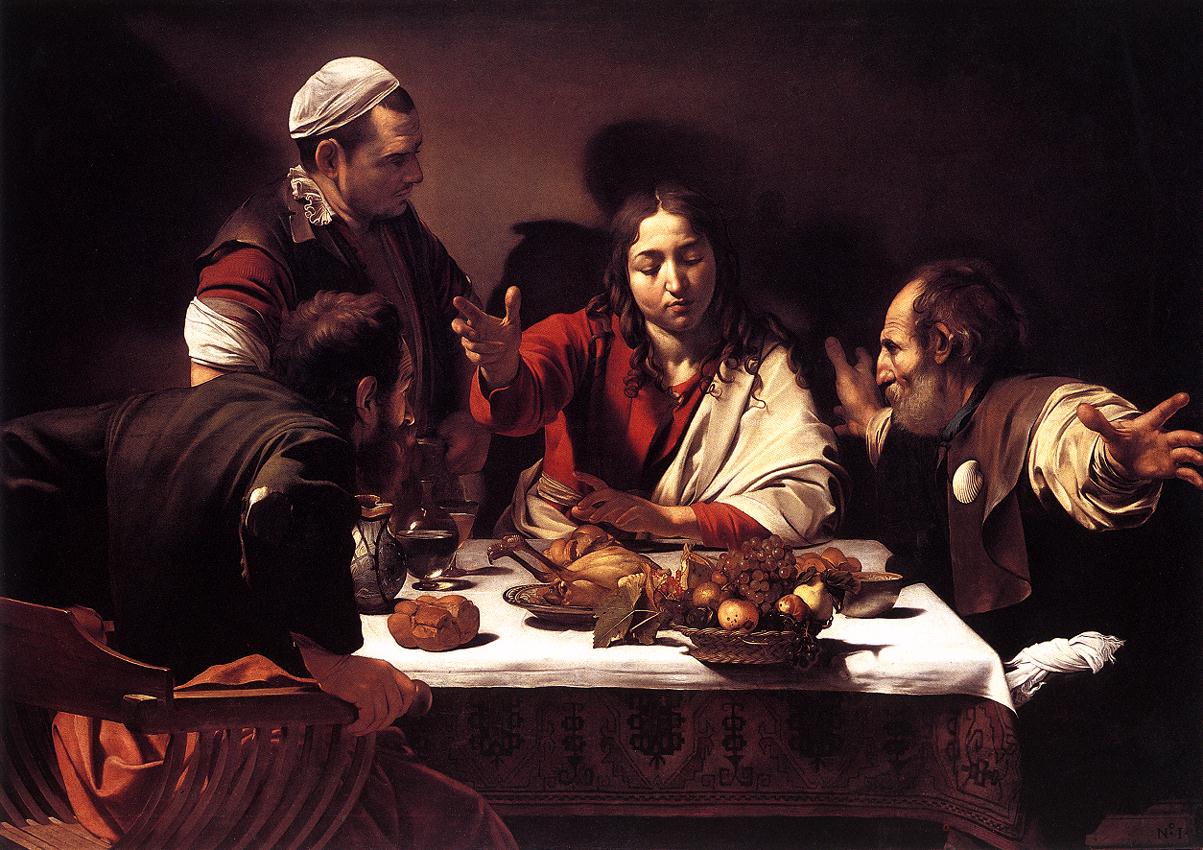 Supper at Emmaus. 1601.