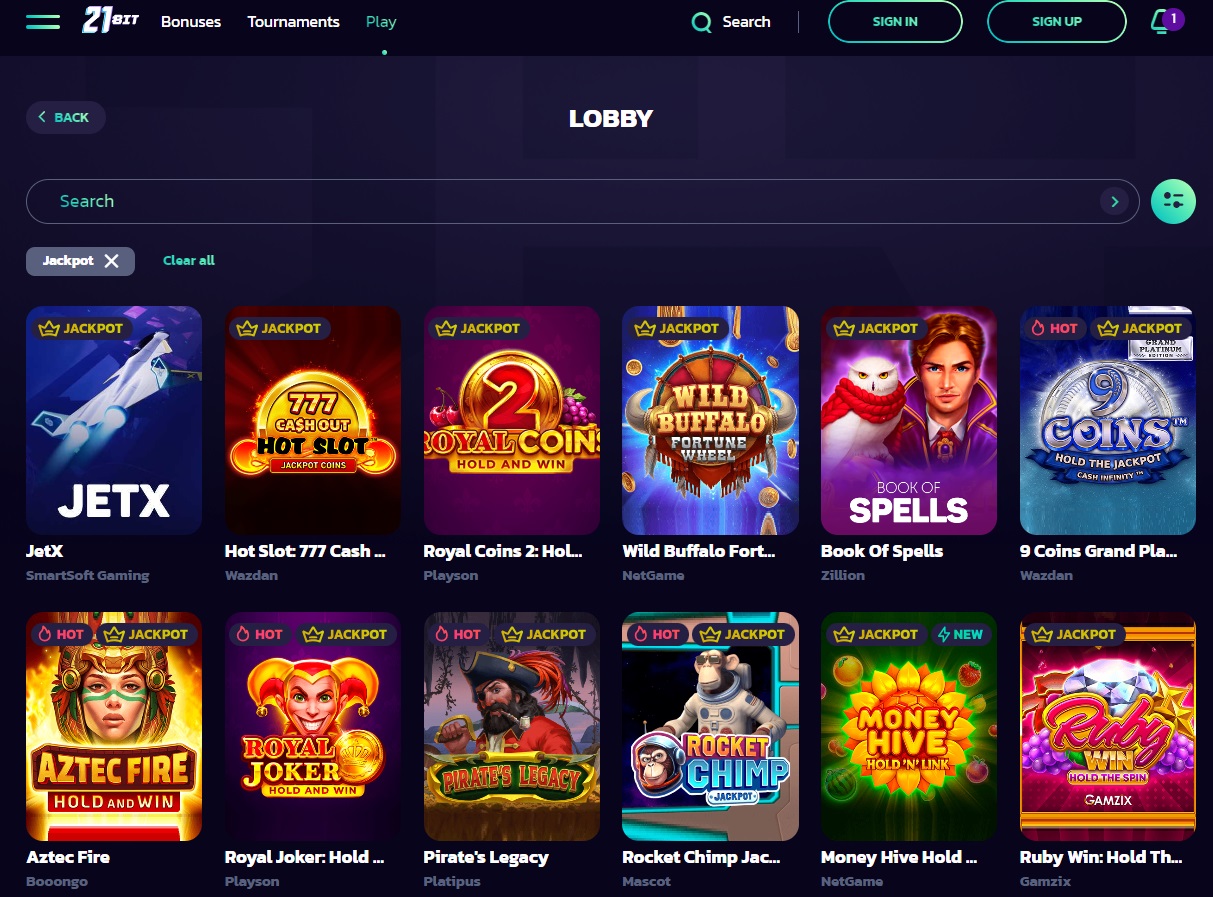 Unleash the Gaming Magic at 21Bit Casino: Bonuses, Games, and More 5