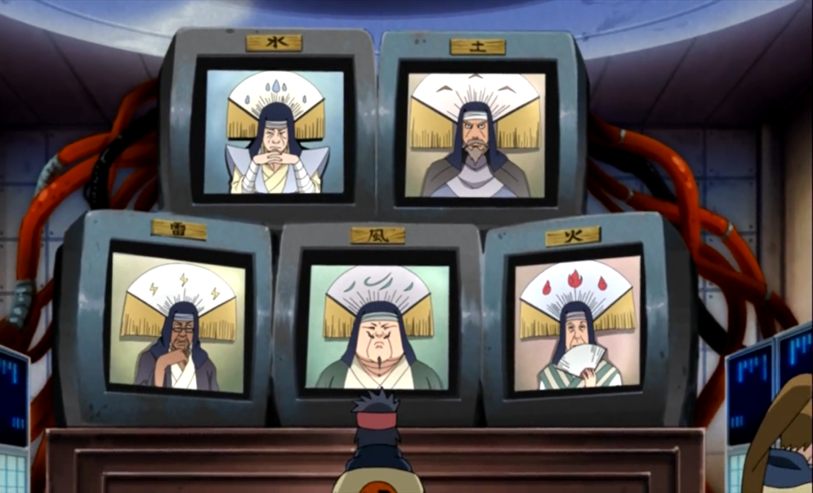 All Daimyo in a meeting in Naruto