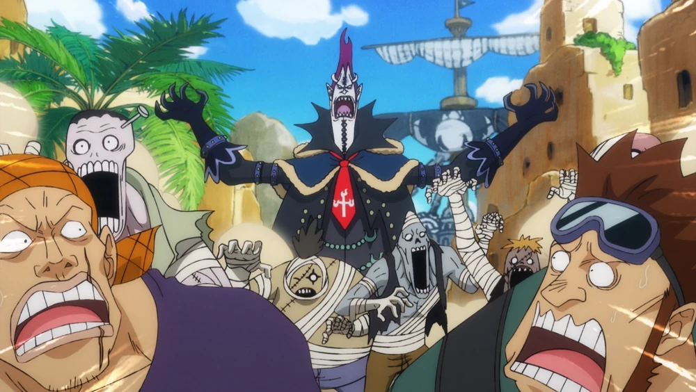 Gecko Moria in One Piece.