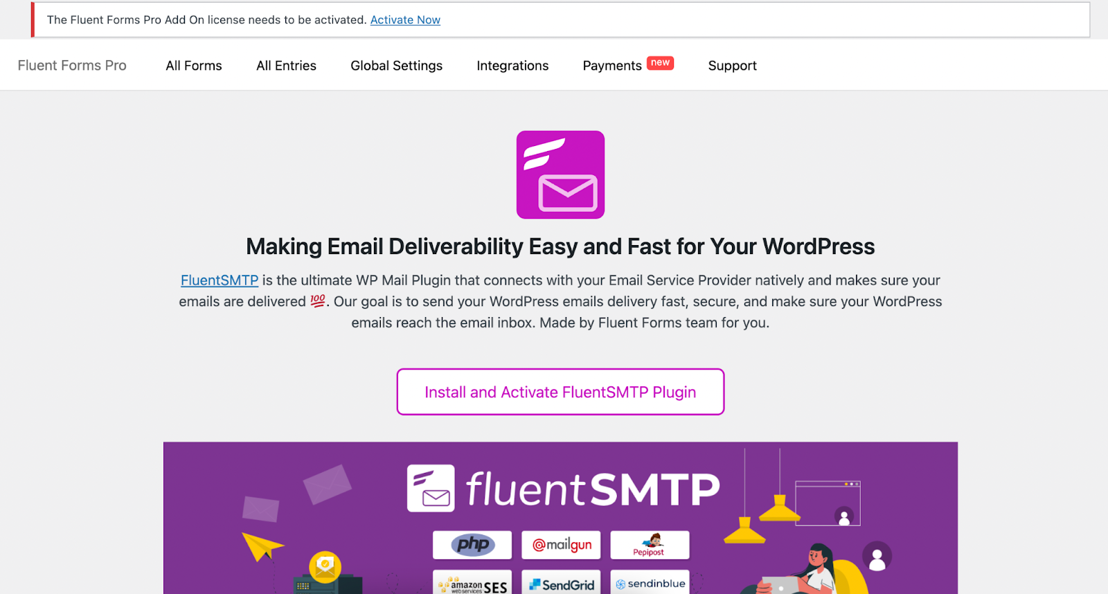 FluentSMTP, email notification sender