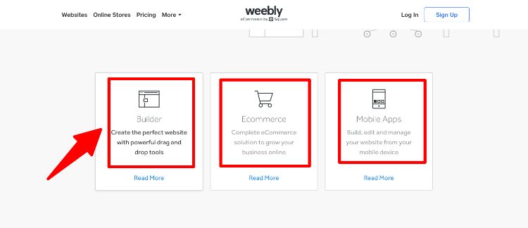 Weebly features