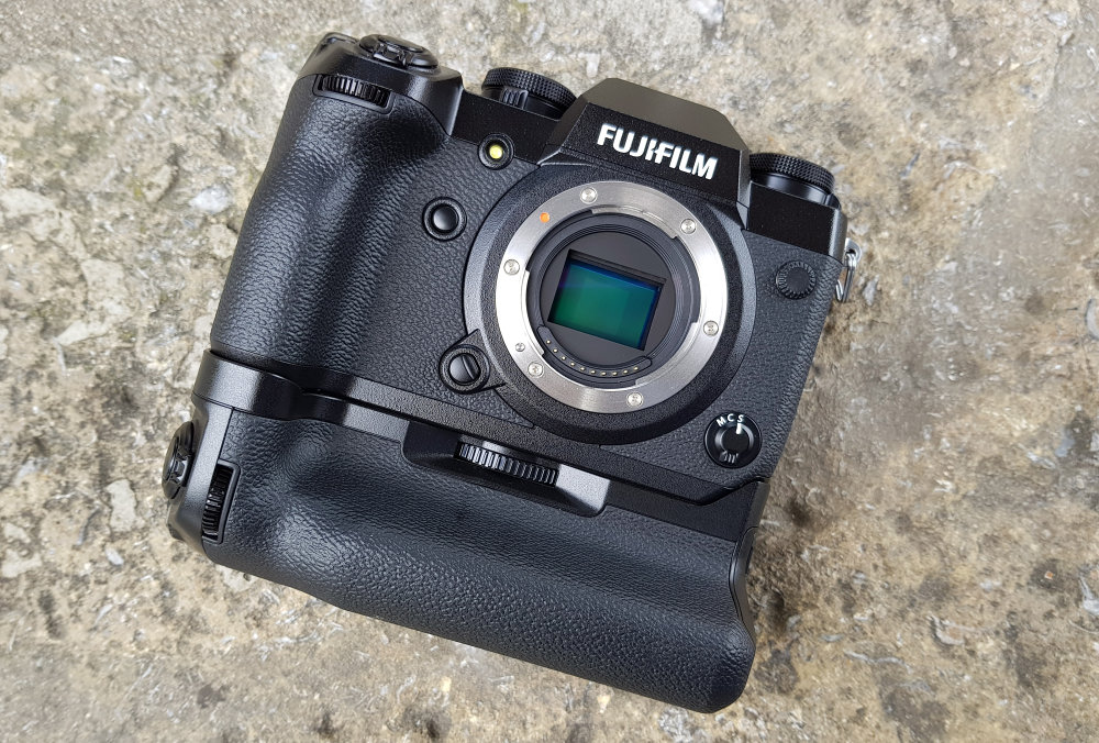 Fujifilm XH1 - sensor esposto