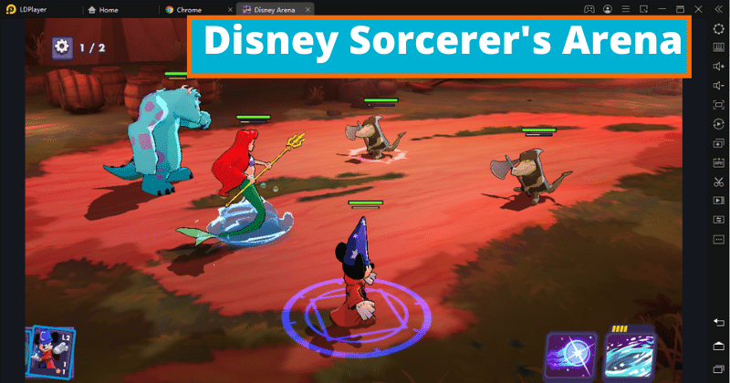 Disney Sorcerer's Arena vs Disney Heroes - Is it Same?