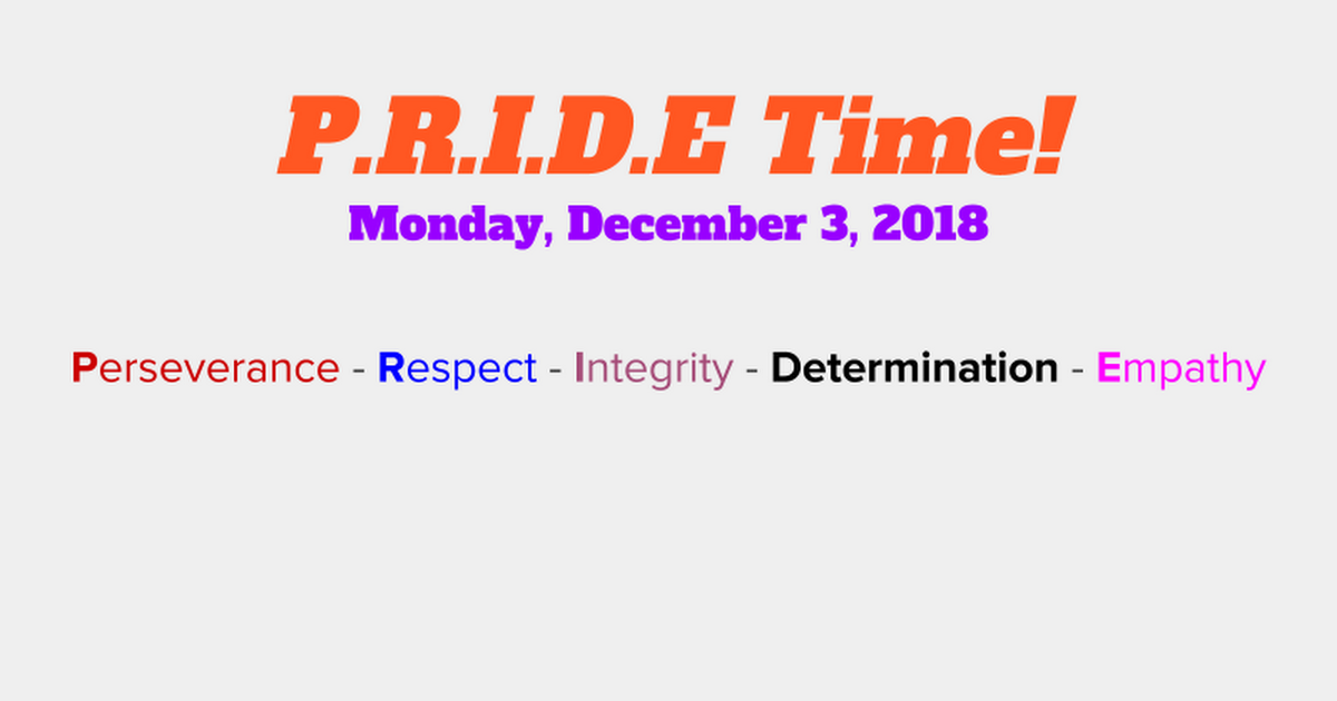 Copy PRIDE Time 12/3/18 Character Strong L05