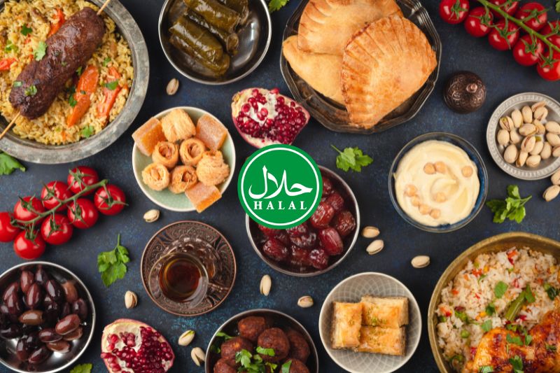 Muslim Halal food offered by Dong DMC