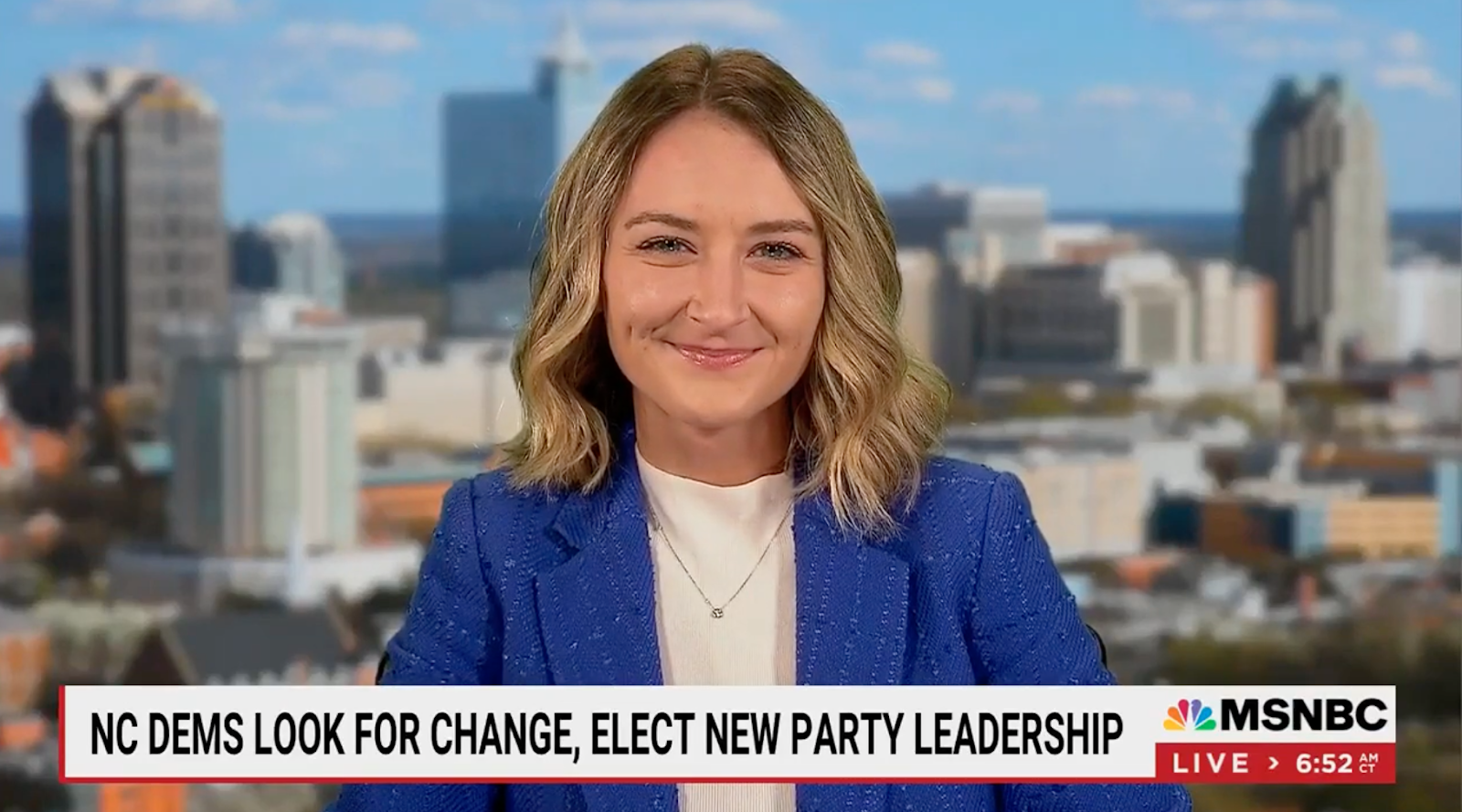 ICYMI NCDP Chair Joins Morning Joe North Carolina Democratic Party