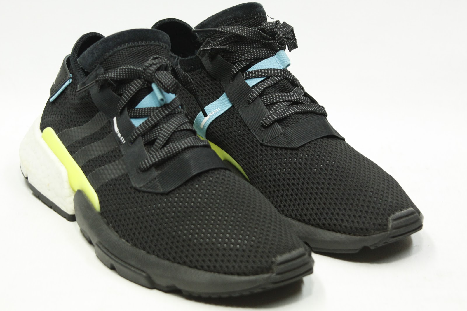 Adidas POD-S3.1 Boost Running Shoes Black Yellow AQ1059 Men gym sz 13 | eBay