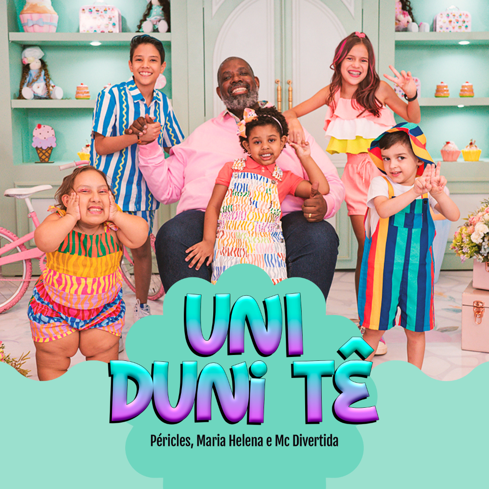 Péricles lança regravação de “Uni Duni Tê”, com sua filha e MC Divertida,  estrela das redes