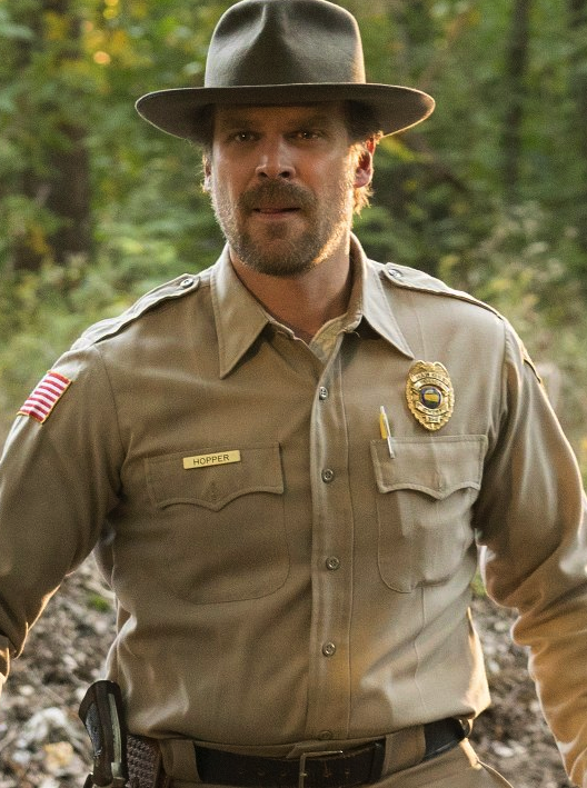 Image result for jim hopper stranger things