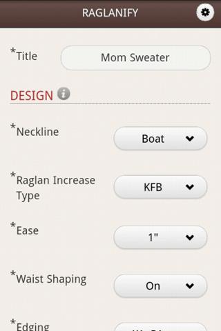 Raglanify: Knitting Sweater apk