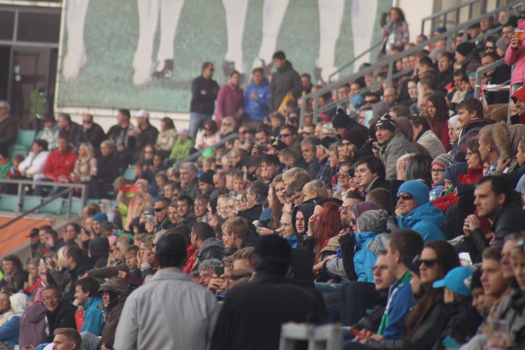 Premium liiga 2014 a. publikurekord on 2610 pealtvaatajat, FC Flora - Nõmme Kalju kohtumisel 27.09.2014