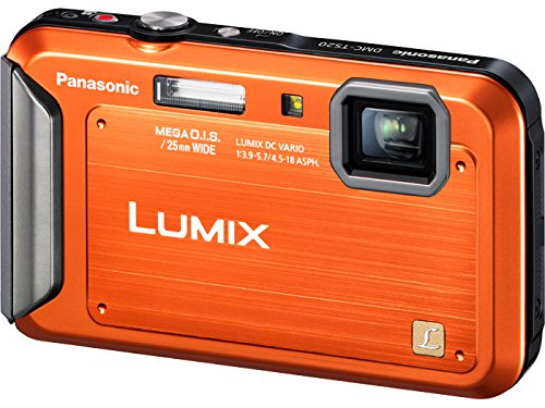Panasonic Lumix TS20 16.1 MP TOUGH Waterproof Digital Camera with 4x Optical Zoom (Orange) (OLD MODEL)