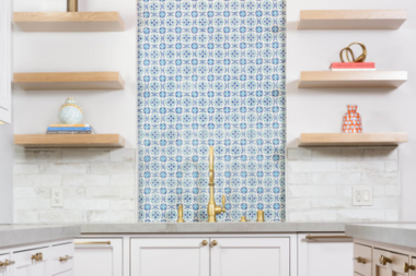 mosaic backsplash tile luxury kitchen remodel custom built michigan