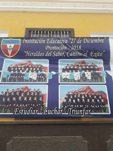 Opiniones de Institución Educativa "27 de Diciembre" en Lambayeque - Escuela