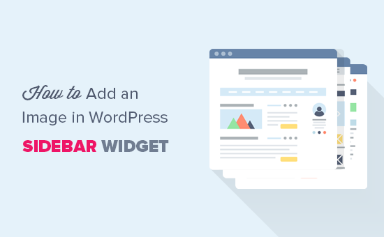 Adicionando uma imagem no widget da barra lateral do WordPress