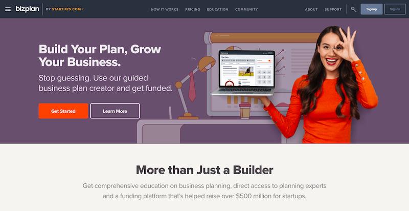 Bizplan : logiciel moderne pour business plans