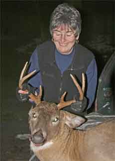 Gran'ma Kay with nice deer
