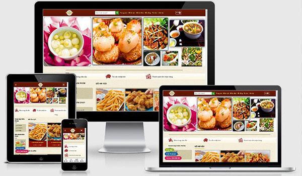 Website sẽ giúp việc kinh doanh đồ ăn vặt online thêm dễ dàng.