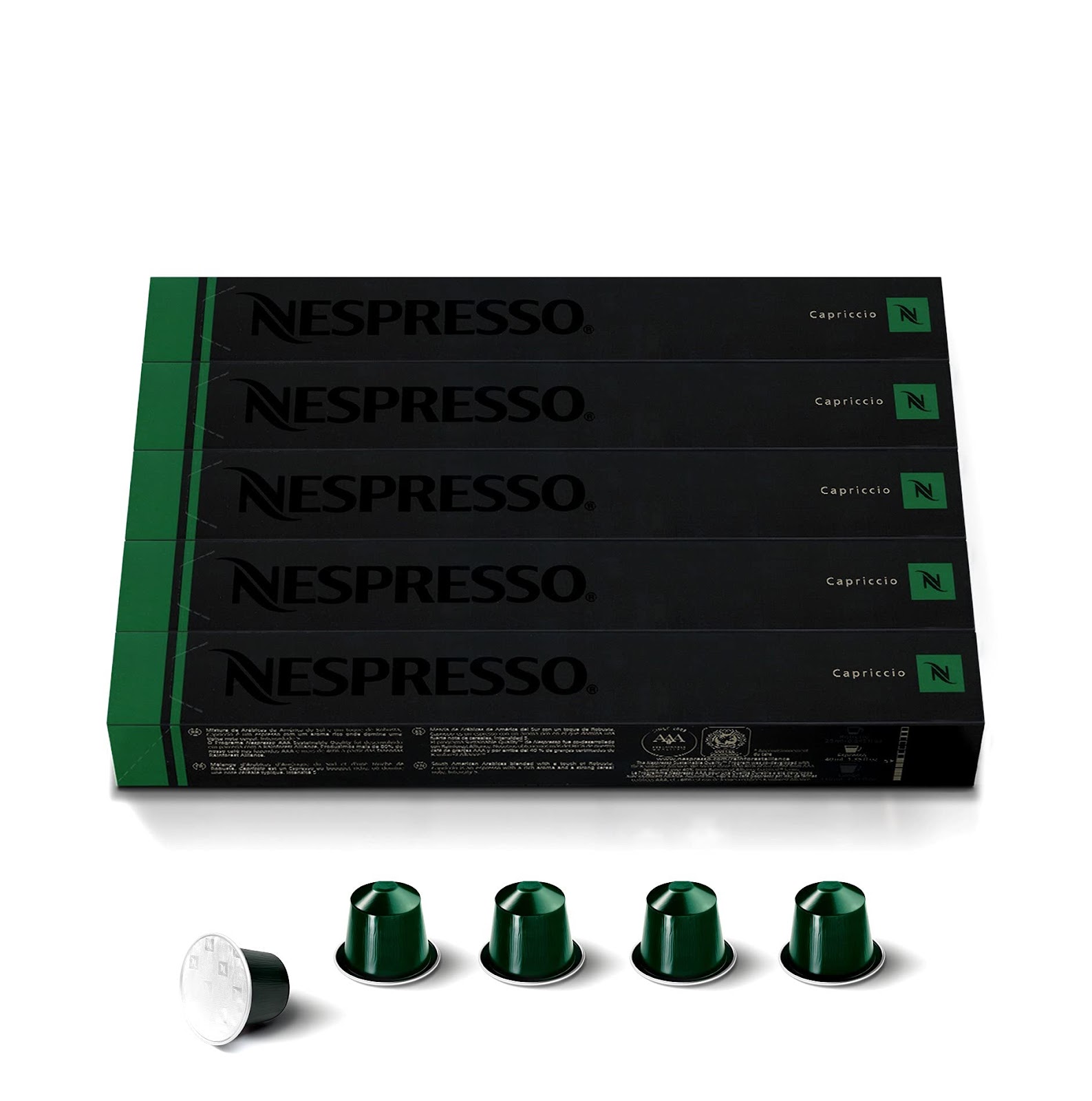 Nespresso Capsules Original Line-Variety pack Of Decaf, Extra Intense, -  Tasty Food and Wines LLC