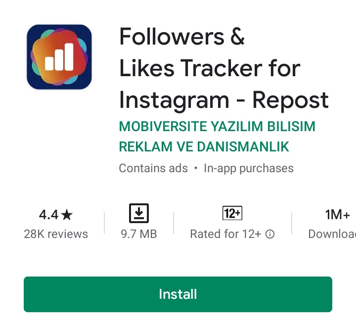 free Instagram followers app.