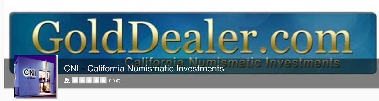 California Numismatic Investments Inc logo