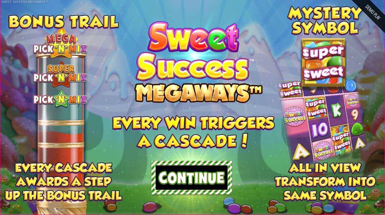 Sweet Success Megaways Start