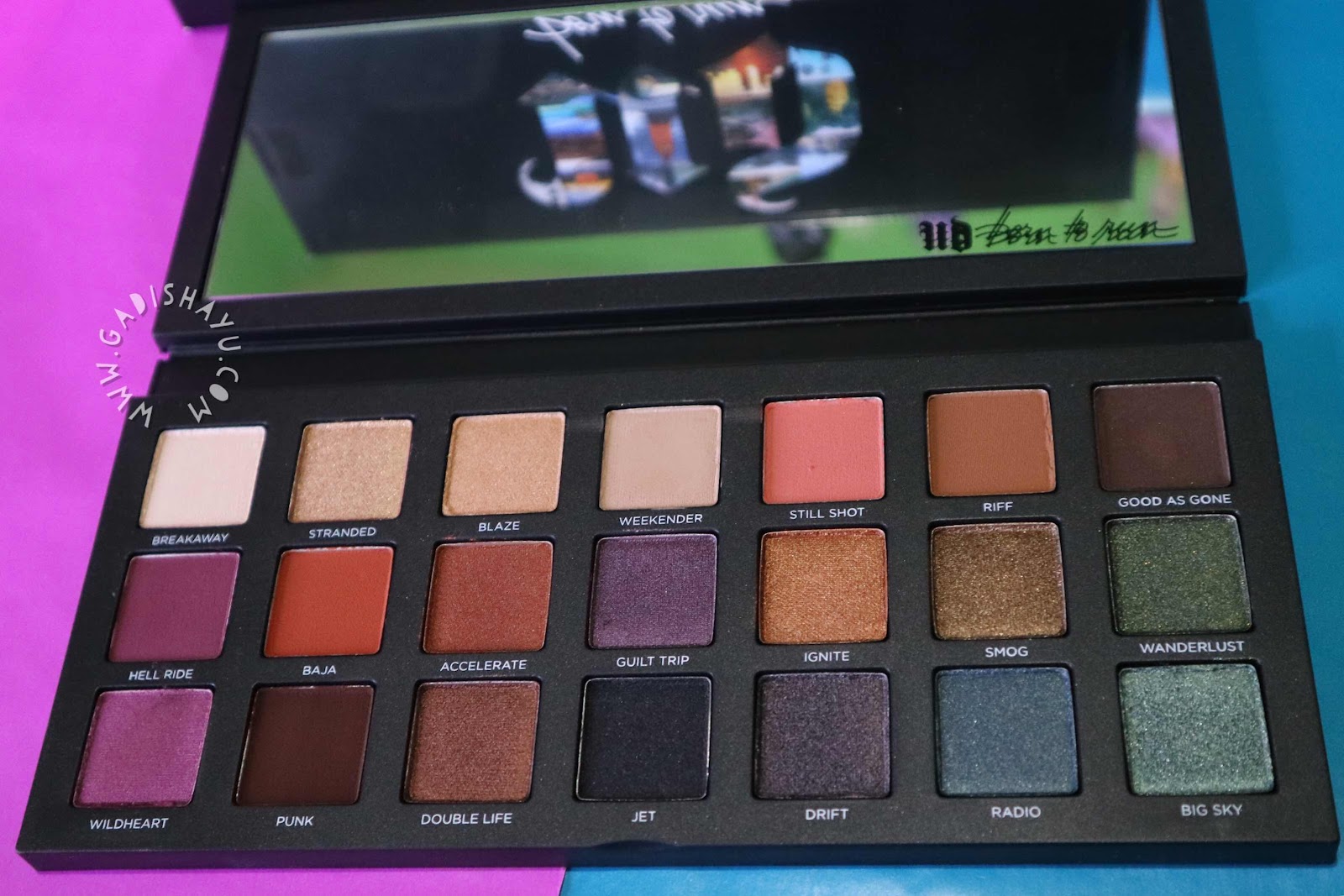 Urban Decay Born to Run Eyeshadow Palette