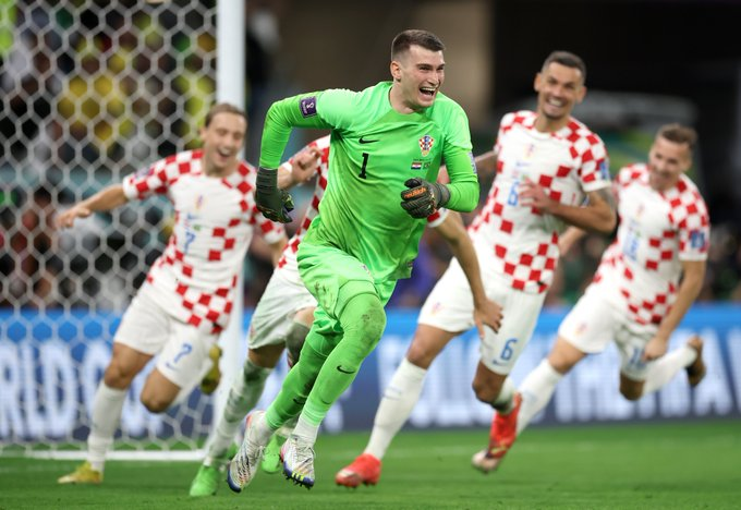 Dominik Livakovic emerged as Croatia’s hero once again