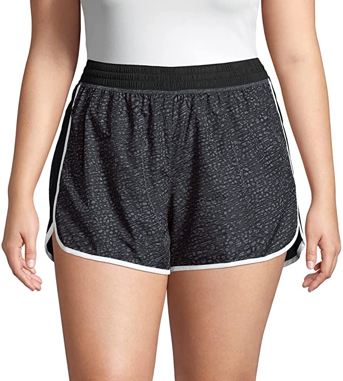Just My Size Active Women's Plus-Size Run Shorts