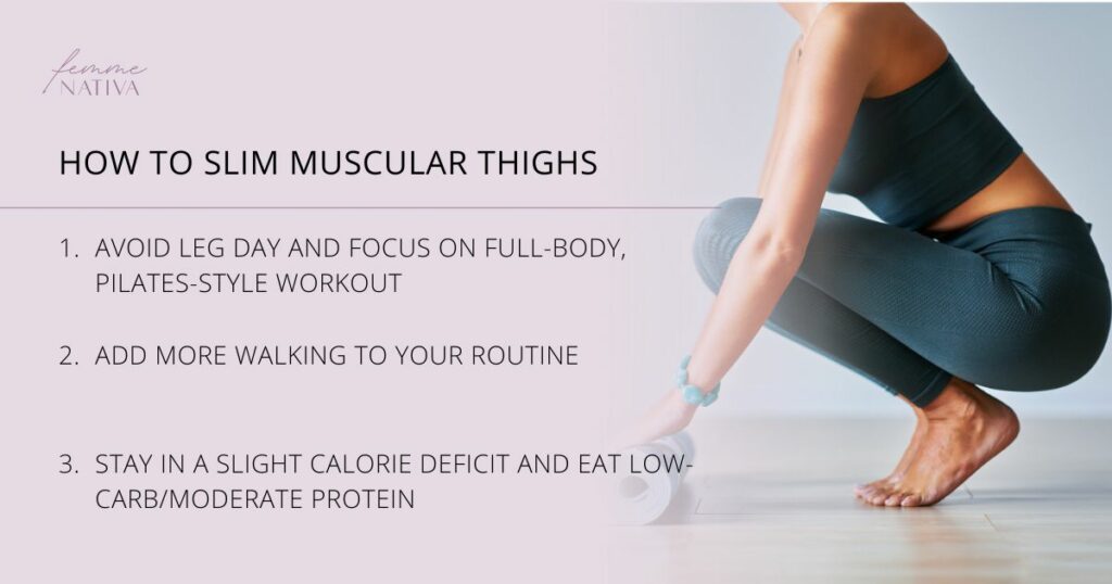 Effective Ways to Slim Your Thighs