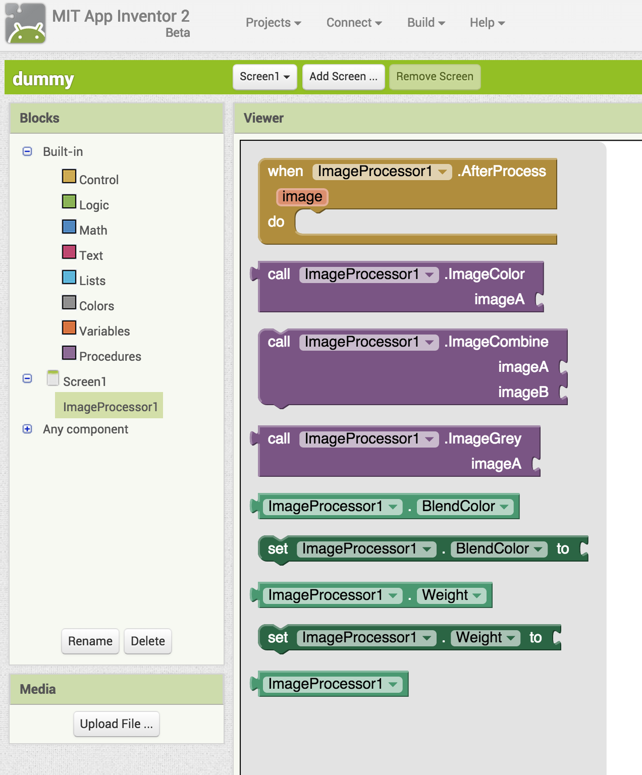 Ai2 inventor forum news app inventor extensions