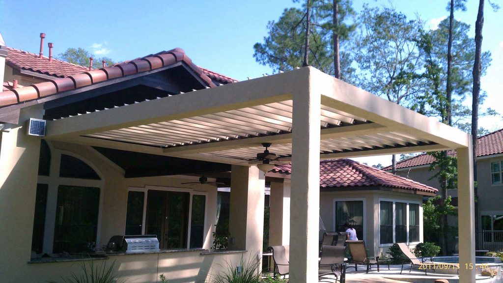 Louvered Patio Cover